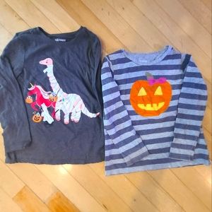 Long Sleeve Halloween Tees 🎃 (lot of 2)
